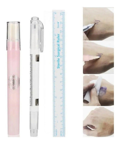 Tondaus Kit Surgical Marker + Ruler + Eraser 0