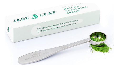 Jade Leaf Matcha Measuring Spoon Stainless Steel 1g 0