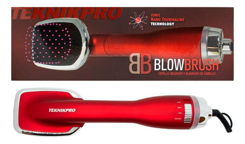 Cepillo Secador De Pelo Teknipro Bb Blow Brush Modelo 6656 0