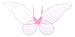 Party Store Iridescent Fairy Wings Adult Premium Costume Pink 0