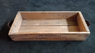 Vintage Organizer Drawer with Leather Handles 3