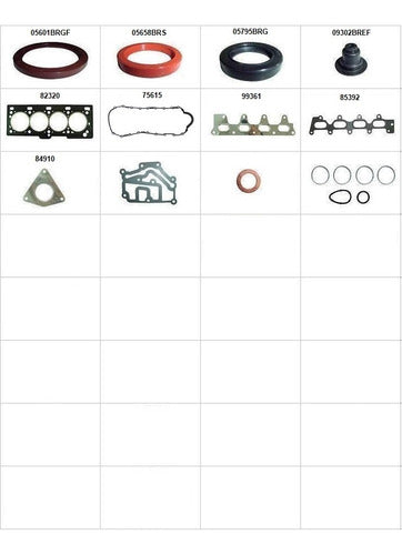 Juego Juntas De Motor Sabo Renault Duster Megane 1.6 16v K4m 1