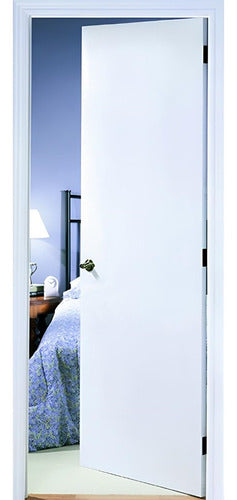 Gromanti Classic Smooth Door 70/15 MDF Wood Frame 0