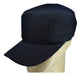 Black Short Brim Cap 5