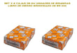 Fumaca Bisagra Libro Hierro Bronceado - 89mm - 2 Cajas X24 U. 1