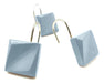 Decohoy Grey Shower Curtain Hooks Pack of 12 1