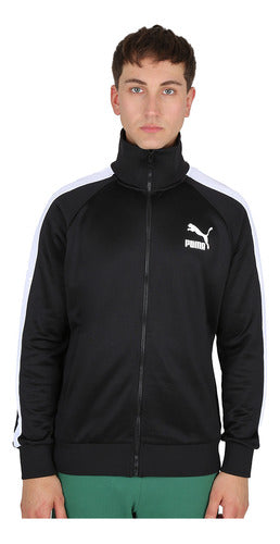 Puma Campera Urbana Iconic T7 Track Hombre En Negro | Dexter 0