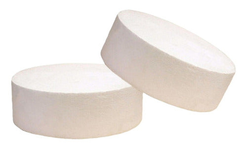 Falsa Cake Styrofoam Round 20cm Height 6 x2 0