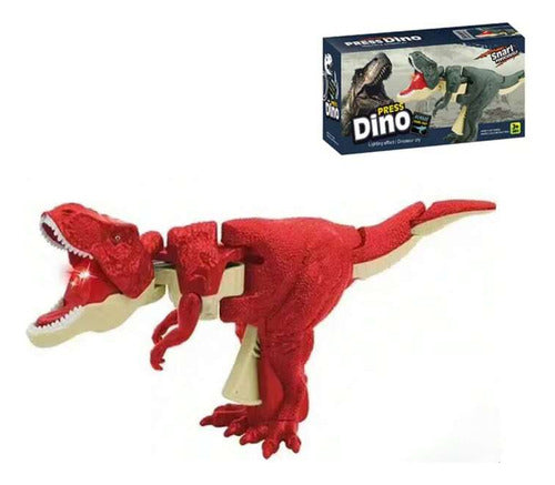 King Of Tech Dinosaur Toy Dino Zaza Roar Light and Sound for Kids 3