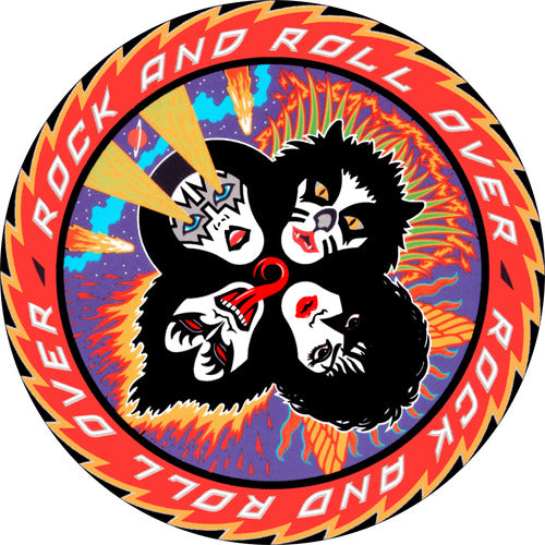 Kiss Rock And Roll Over Espuma Muy Suave Paño Slipmat 0