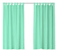 Kitchen Microfiber Short Curtain Set of 2 Panels 1.20x1.20m Each 49