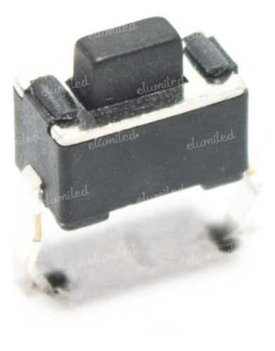 200 Pulsadores Tact Switch 5.1 Mm Mini 3.5x6mm Btn 3x1.5 0