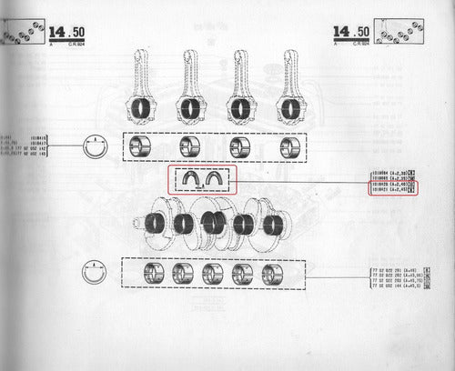 Jgo. Axiales De Bancada - R12 / R6 - Legítimos 1