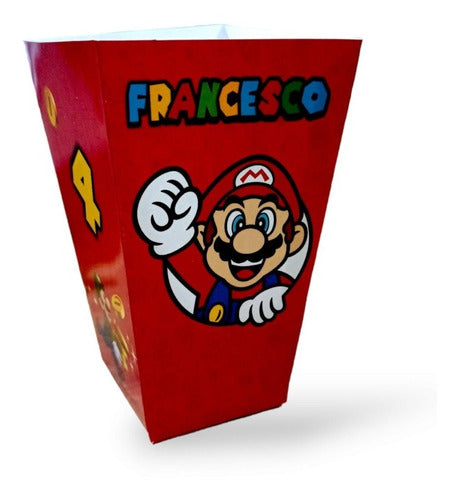 Cajas Para Pop Mario Bros. Personalizadas- K 0