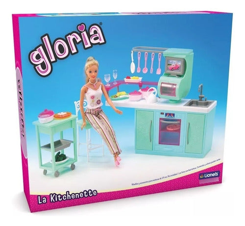 Muebles Para Muñeca Gloria La Kitchenette Cocina Tts 0