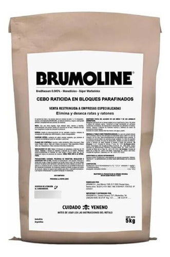 Brumoline Veneno Raticida Ratas Ratones 5 Kg 0