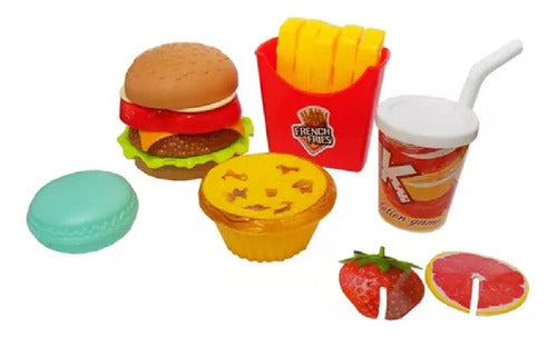 TOH Mini Burger Fast Food Play Set 1