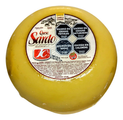 Fresh Sardo Cheese JC 3.78 Kg without Gluten Premium 1
