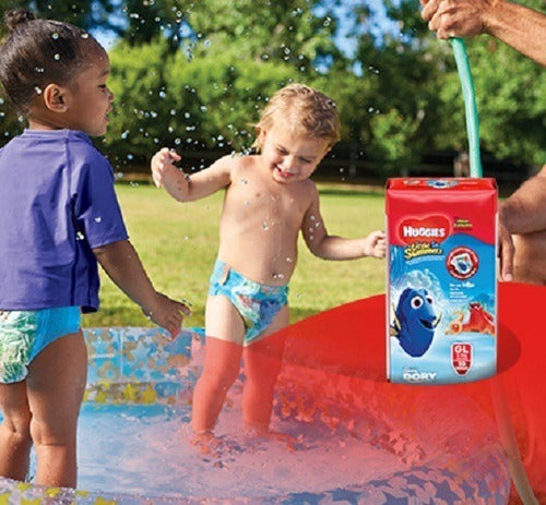 Huggies Little Swimmers Para Piscina M-g X 10 Unidades 3