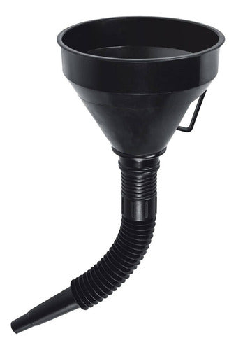 Flexible Multi-Purpose Plastic Funnel with Filter by Davidson 0