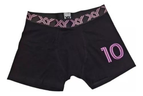 XY Pack of 2 Boxer Shorts Cotton 10 Inter Football 0