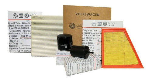 Volkswagen Kit Filtros Y Aceite VW Fox Suran Gol Trend Voyage 1.6 Origini 0