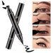 Double-ended Fine Tip Eyeliner with Cat Eye Stamp 2