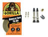 Kit Tubeless Gorilla Cinta + Valvulas + Obus+ Adaptador Auto 0