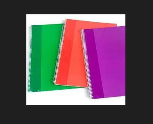 Húsares Trendy Colors A4 University Notebooks - 80 Sheets Pack of 6 2