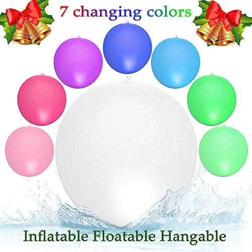 Hapikay Solar Floating Pool Lights - Pack of 2 4