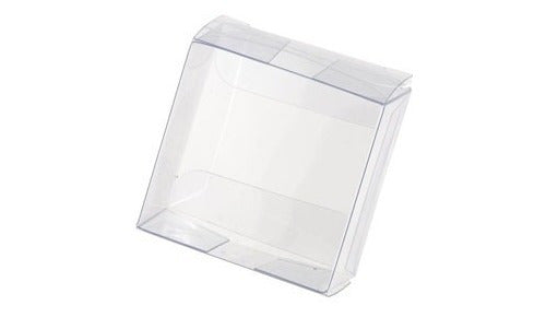 Pack of 20 Clear PVC Acetate Cube Boxes 6x6x6 cm for Souvenirs and Macarons 0