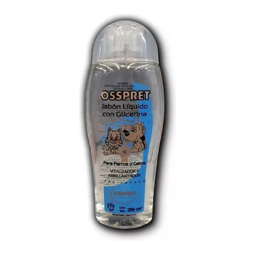 Jabon Liquido Con Glicerina Osspret Para Perros Y Gatos 0