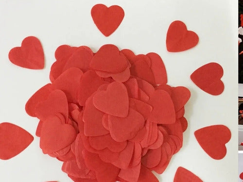 Heart Shaped Tissue Paper Confetti. Colors 0