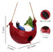 BAYN Bird House for Outdoors, Hanging Handmade Hammock 2