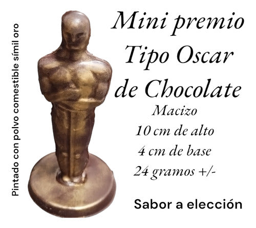 Mini Oscar Type Solid Chocolate Award Original Gift 4