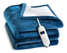 Moon Electric Sherpa Throw Blanket with 6 Heating Levels 0