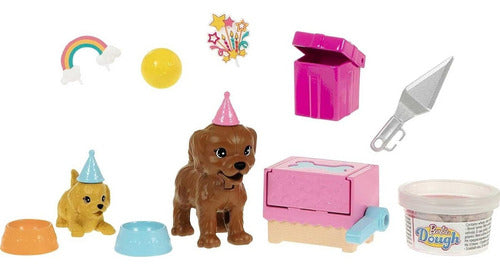 Barbie Puppy Party Doll with Pet Puppies and Accessories 6