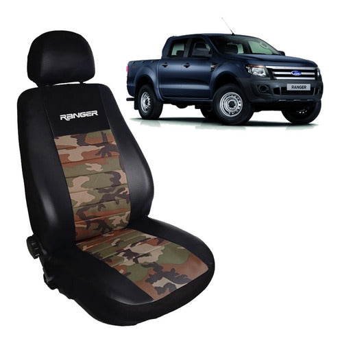 Team Funda Cubre Asiento Acolchado Camuflada Ranger 12/- Base 0