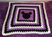 Inti Creaciones Manta Minnie Mouse Crochet Granny Square Decoracion Violeta 2