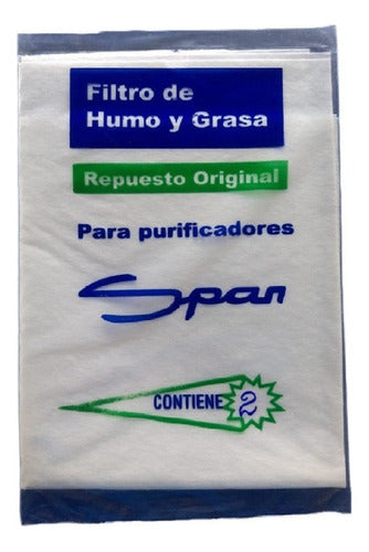 Filtro Grasa Purificador Spar Original X2 Aire Acondicionado 0