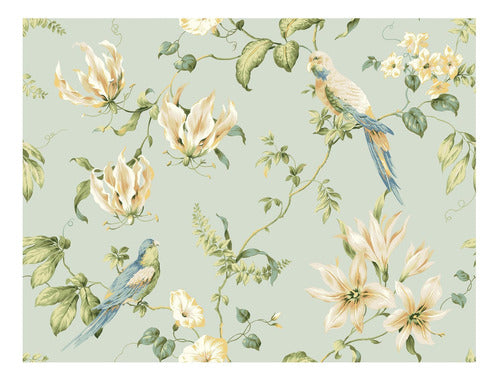 York Wallcoverings Casabella - Papel Tapiz Extrable Floral T 0