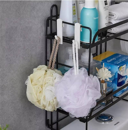 Búho Store Multi-Purpose Organizer Shelf for Bathroom and Kitchen - 2-Tier 4