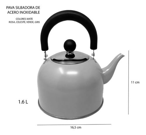 The Kitchen Stainless Steel Tea Kettle 1.6 L 2