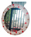 VENECIA Circular Mirror with Mosaics - 60cm Diameter 6