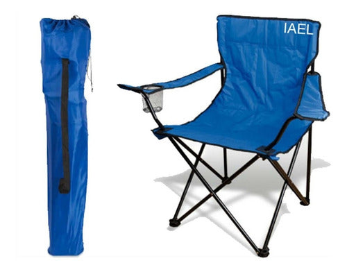 Folding Director Chair for Beach and Camping with Armrests and Cup Holder 6