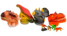 Toyshop Cabeza Dinosaurio Rex Frasco Con 10 Accesorios 1