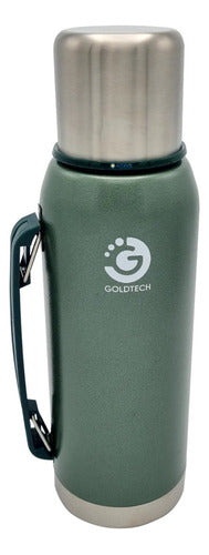 Goldtech 1L Thermos Mate Set with Lid 230ml Stainless Steel® 7