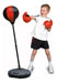 Explorer Fan Punching Ball Niño Juego Práctica Boxeo Base Inflador Guantes 0