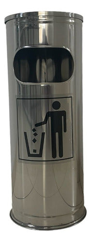 Genérica Stainless Steel Cigarette Bin 0