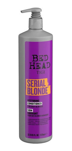 Tigi Bed Head Serial Blonde Shampoo + Conditioner 970ml 7